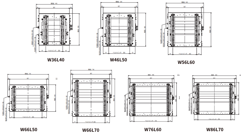 パターン 協和 直角移載機 PDU90-W76L60-2A1PJH4-35 (株)協和製作所 (メーカー取寄) 